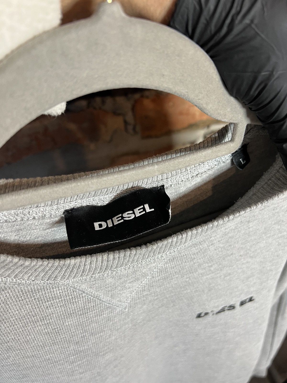 Diesel × Vintage Diesel sweatshirt streetwear size Large Size US L / EU 52-54 / 3 - 4 Thumbnail