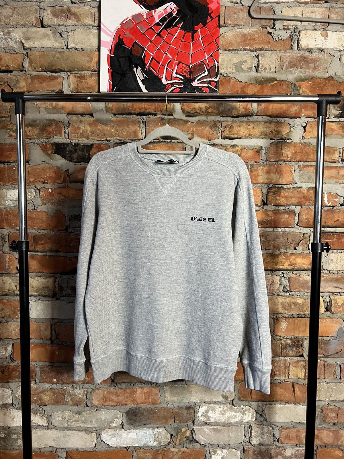 Diesel × Vintage Diesel sweatshirt streetwear size Large Size US L / EU 52-54 / 3 - 1 Thumbnail