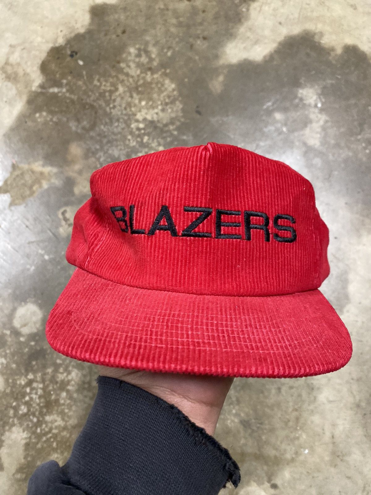 NBA × Vintage 90's Portland Trail Blazers Corduroy Hat | Grailed
