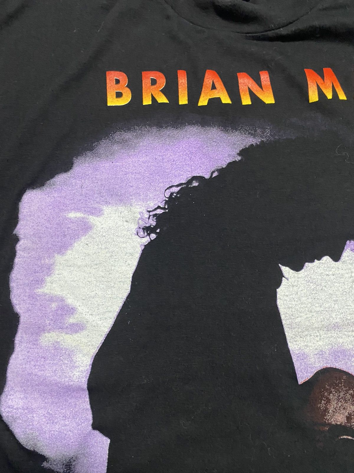 Band Tees 90s Vintage Brian May Queen Guitarist Band Tour Tee T-Shirt Size US XL / EU 56 / 4 - 6 Thumbnail