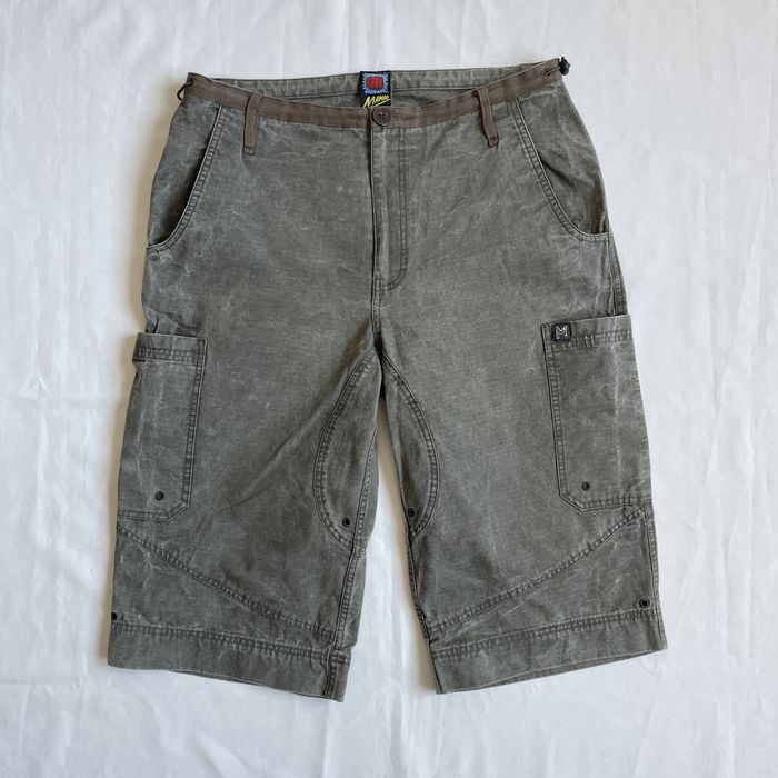 Vintage Mambo Vintage 90's Stonewashed Wide Cargo Shorts Size 34 | Grailed