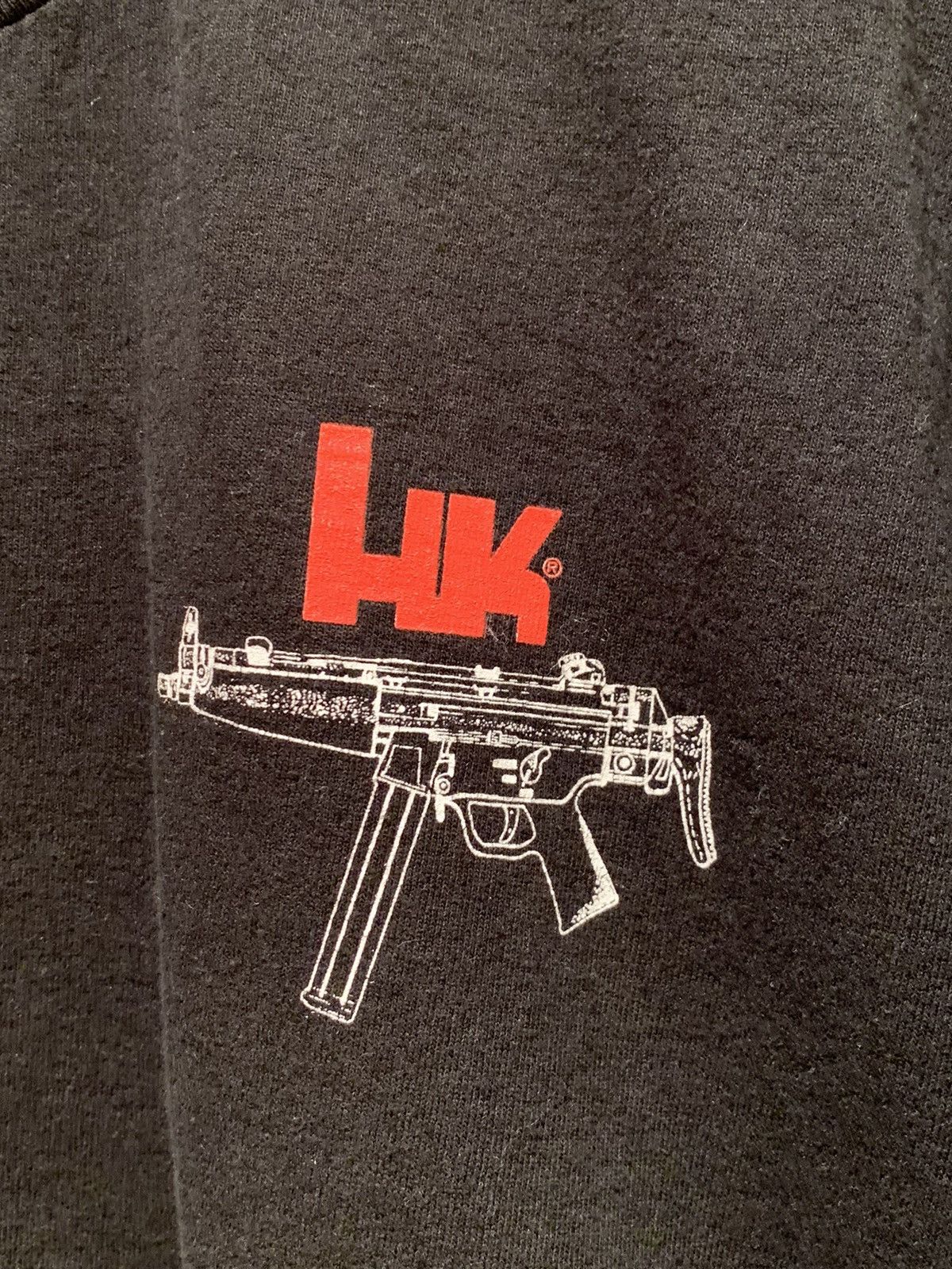 Vintage *RARE* Vintage MP5 HK Heckler & Koch No Compromise T-Shirt L Size US L / EU 52-54 / 3 - 5 Thumbnail