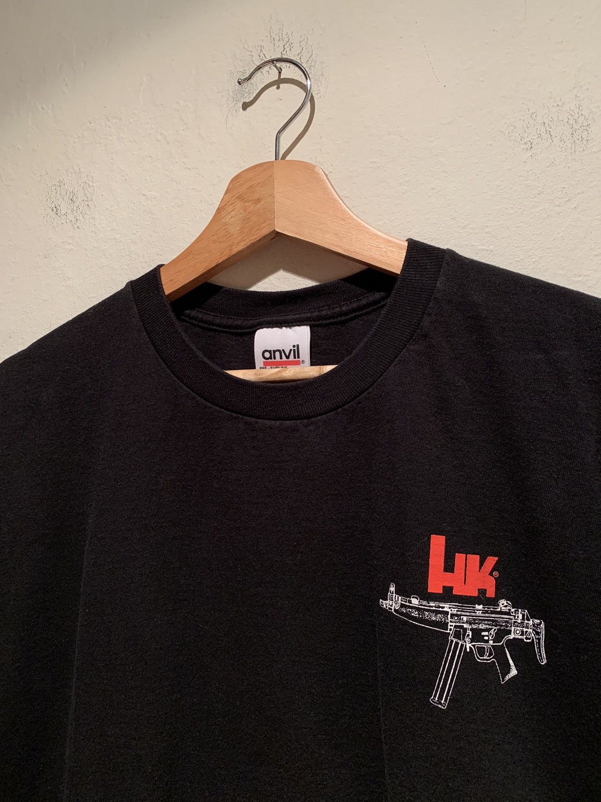 Vintage *RARE* Vintage MP5 HK Heckler & Koch No Compromise T-Shirt L Size US L / EU 52-54 / 3 - 3 Thumbnail