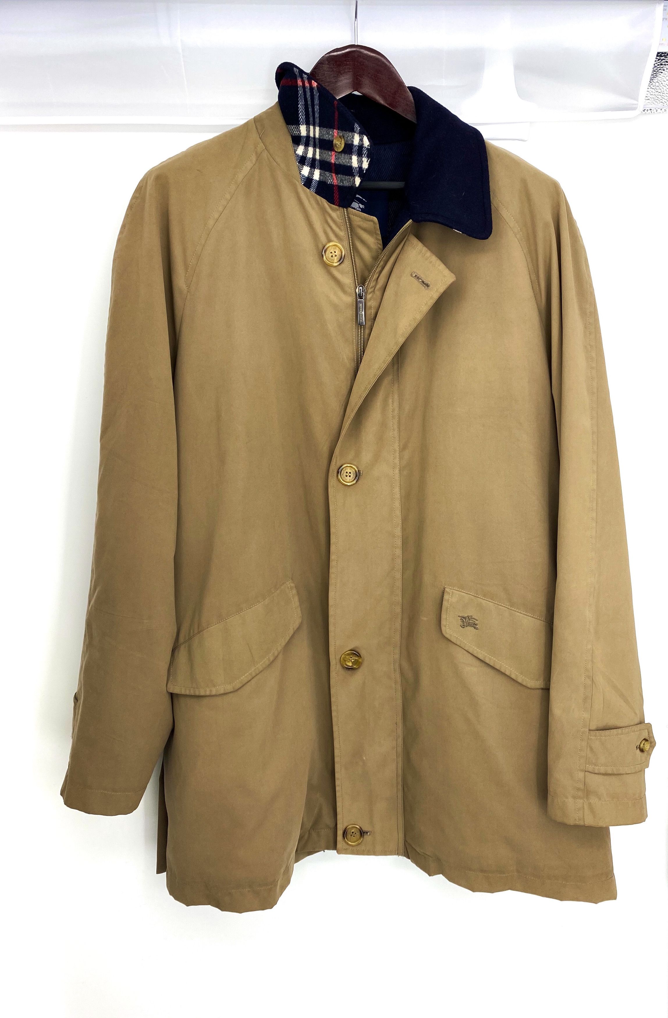 Burberry 🔥 burberry PARKA camel downJACKET Large 54 it checkred Size US L / EU 52-54 / 3 - 6 Thumbnail