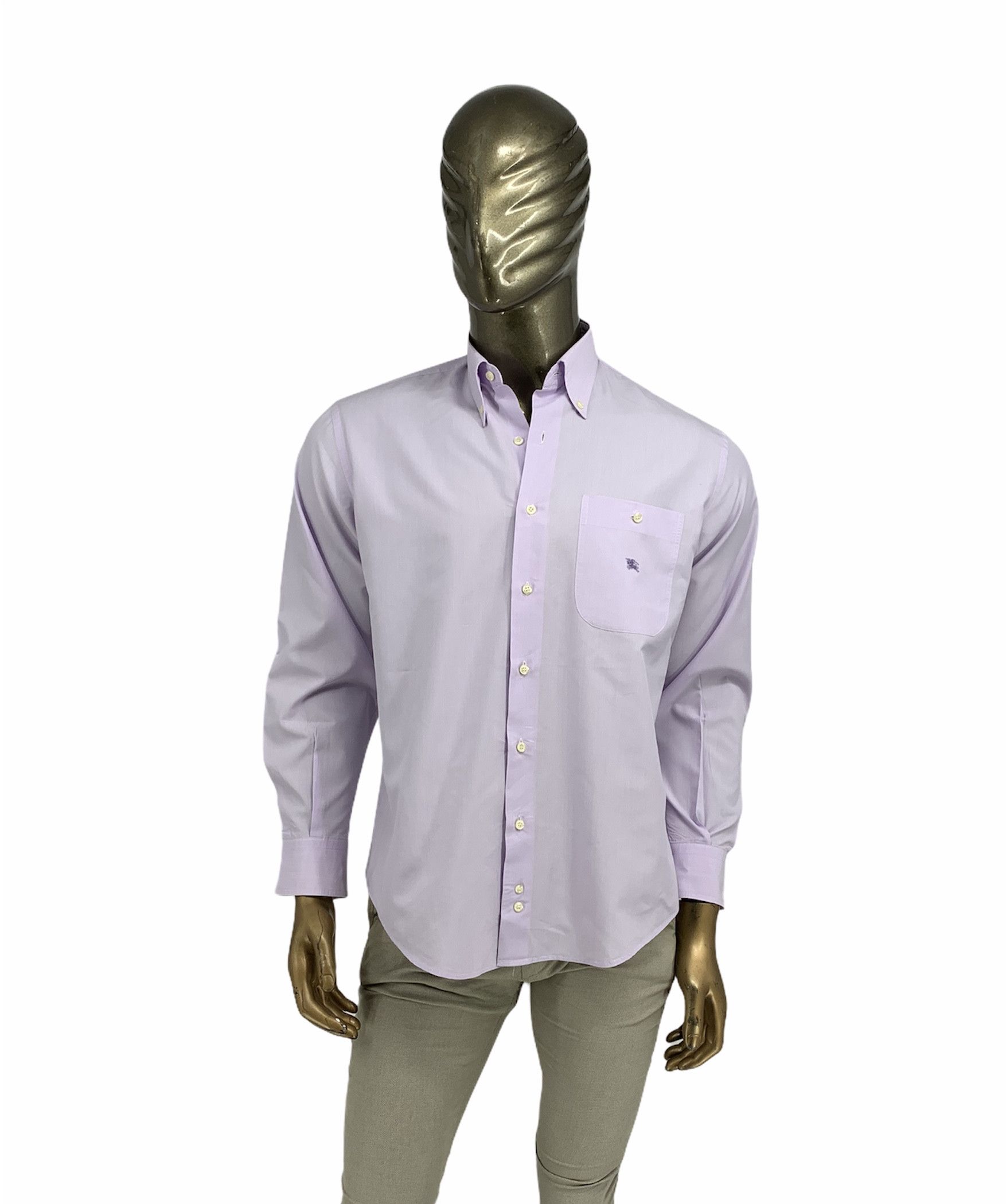 Burberry 🔥 Burberry London purple shirt size L Size US L / EU 52-54 / 3 - 1 Thumbnail