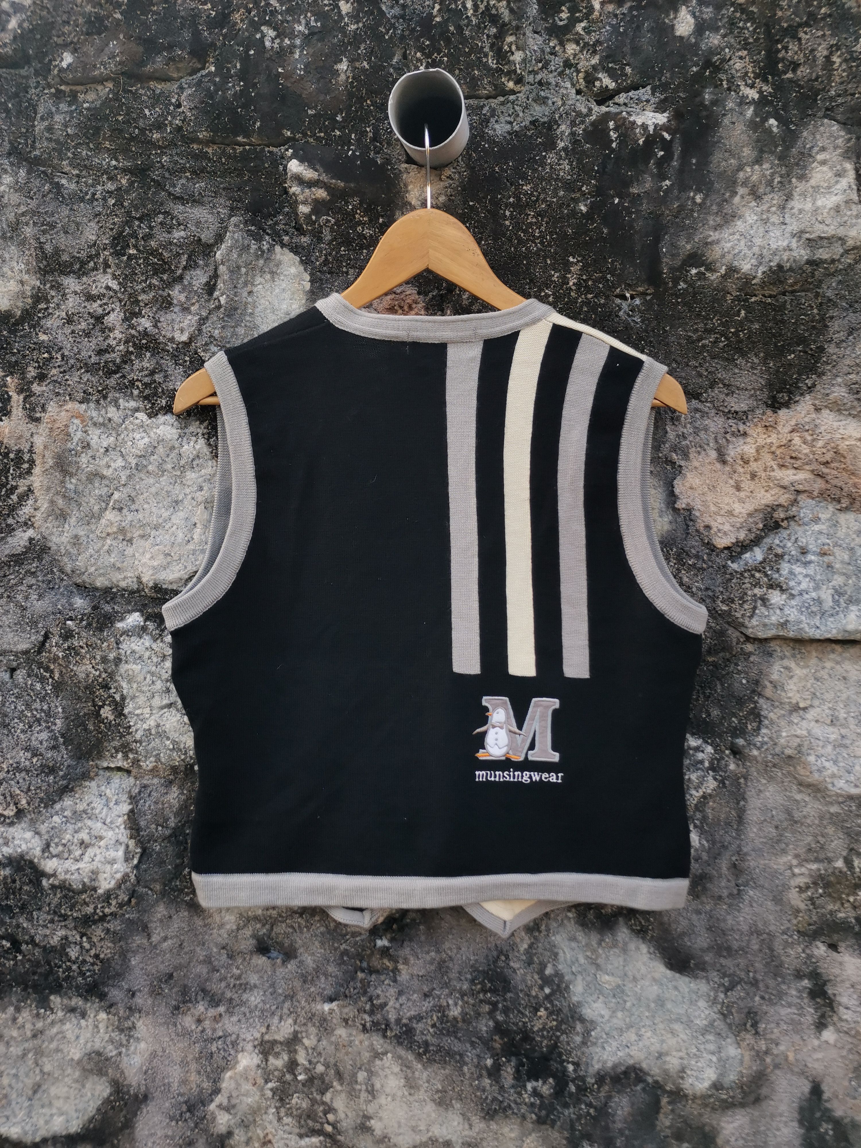 Japanese Brand Vintage 90s Japanese Brand Knit Vest Munsing Wear Grand Slam Size US XS / EU 42 / 0 - 3 Thumbnail