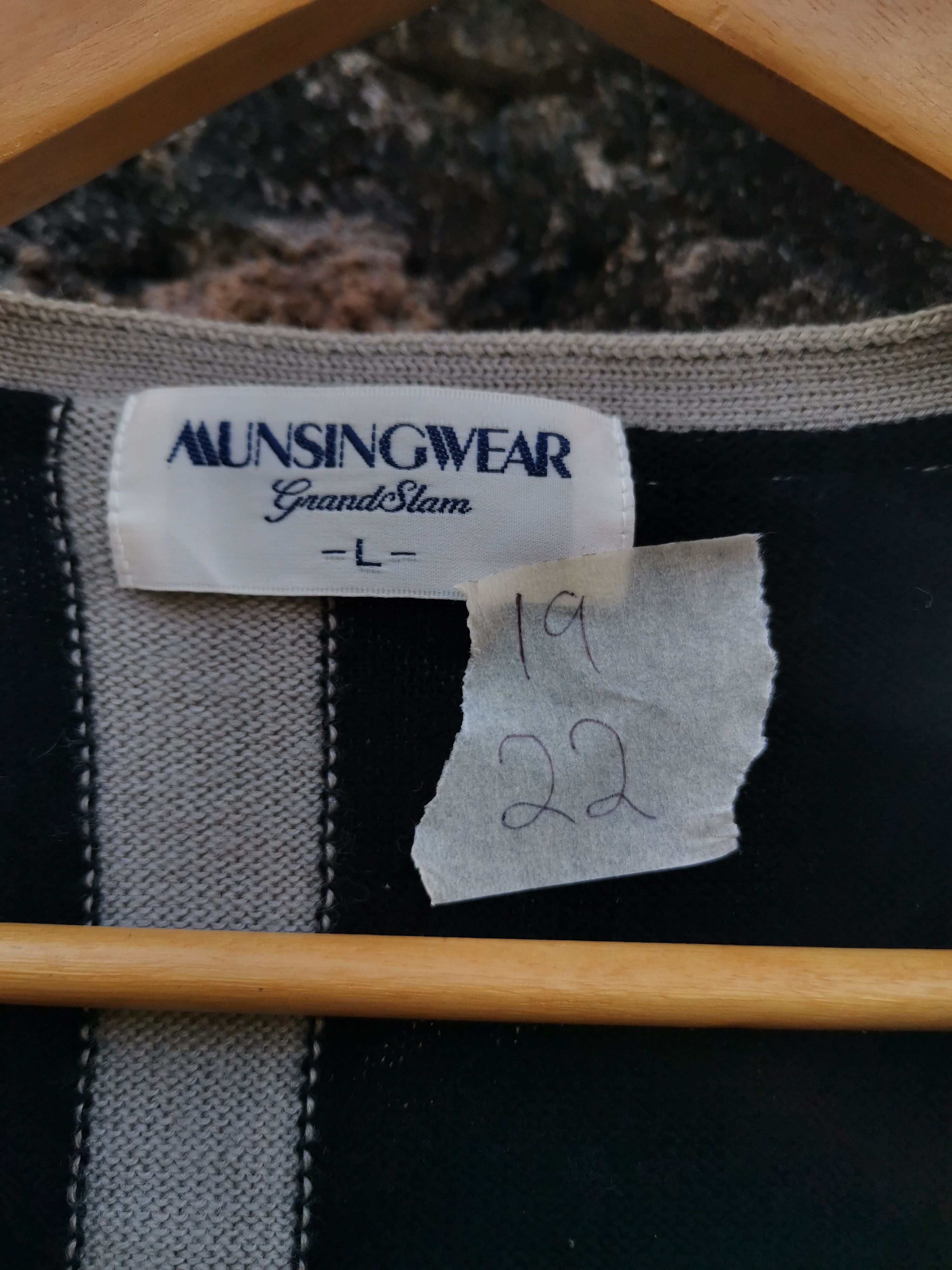 Japanese Brand Vintage 90s Japanese Brand Knit Vest Munsing Wear Grand Slam Size US XS / EU 42 / 0 - 4 Thumbnail