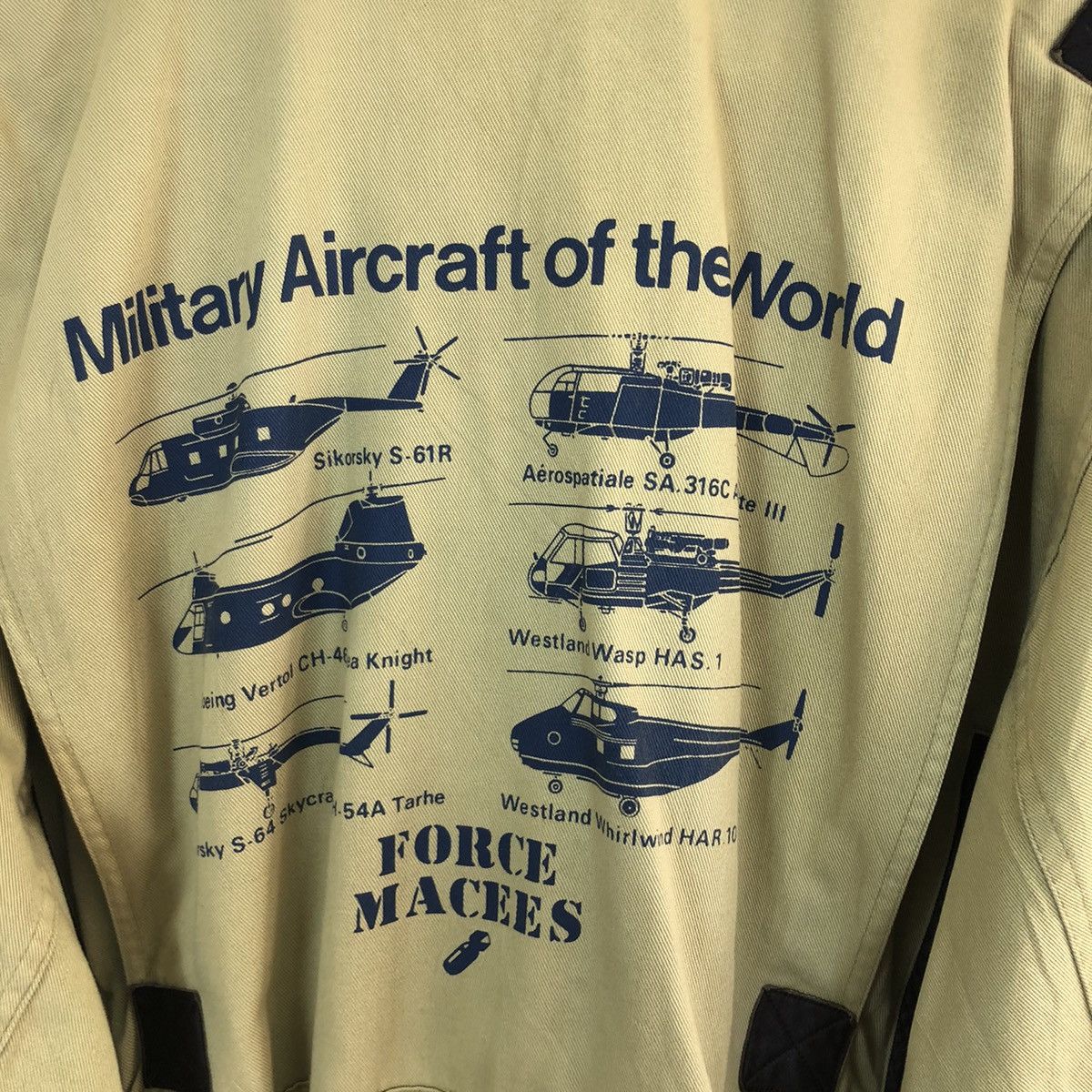 Aeronautica Militare US AIR FORCE MILITARY AIRCRAFT BOMBER JACKET Size US M / EU 48-50 / 2 - 8 Thumbnail