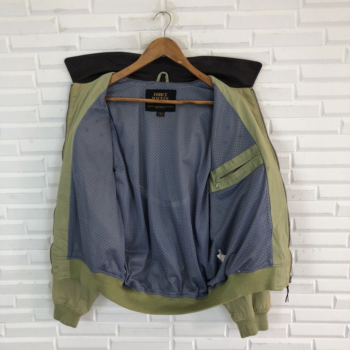 Aeronautica Militare US AIR FORCE MILITARY AIRCRAFT BOMBER JACKET Size US M / EU 48-50 / 2 - 9 Thumbnail