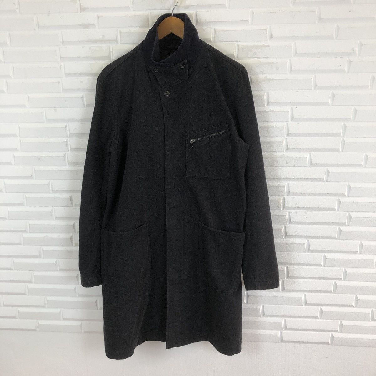 Attachment × Vintage ATTACHMENT LIGHT LONG JACKET Size US L / EU 52-54 / 3 - 2 Thumbnail