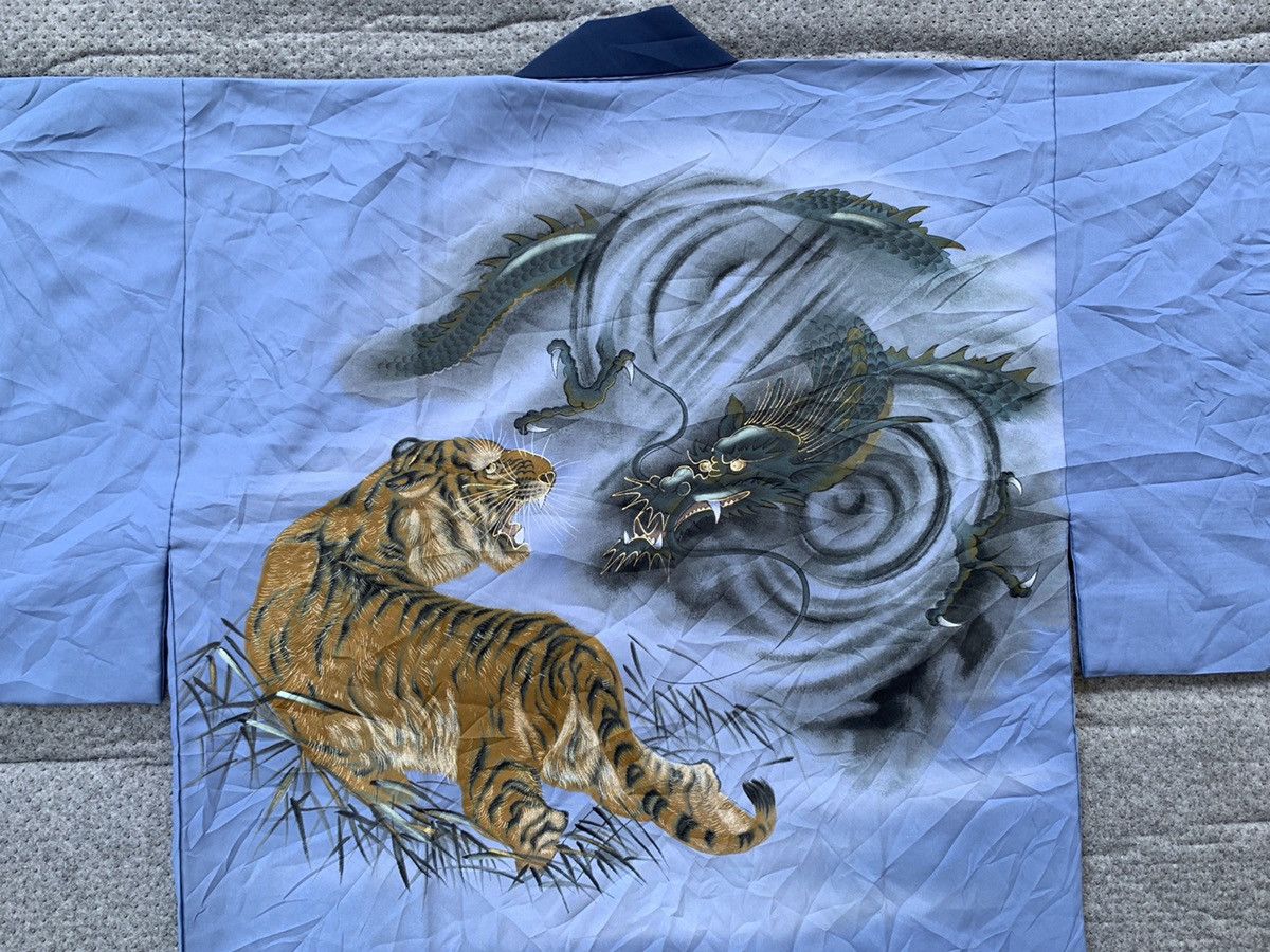 Japanese Brand × Vintage Japanese Traditional Kimono Tiger & Dragon Motif Size US M / EU 48-50 / 2 - 1 Thumbnail