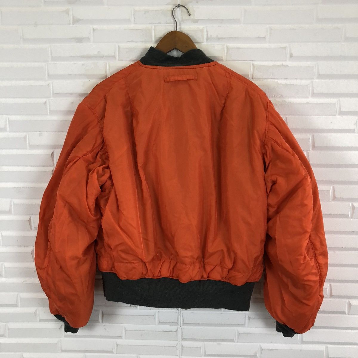 Alpha Industries × Vintage ALPHA INDUSTRIES BOMBER FLIGHT JACKET Size US XL / EU 56 / 4 - 12 Thumbnail