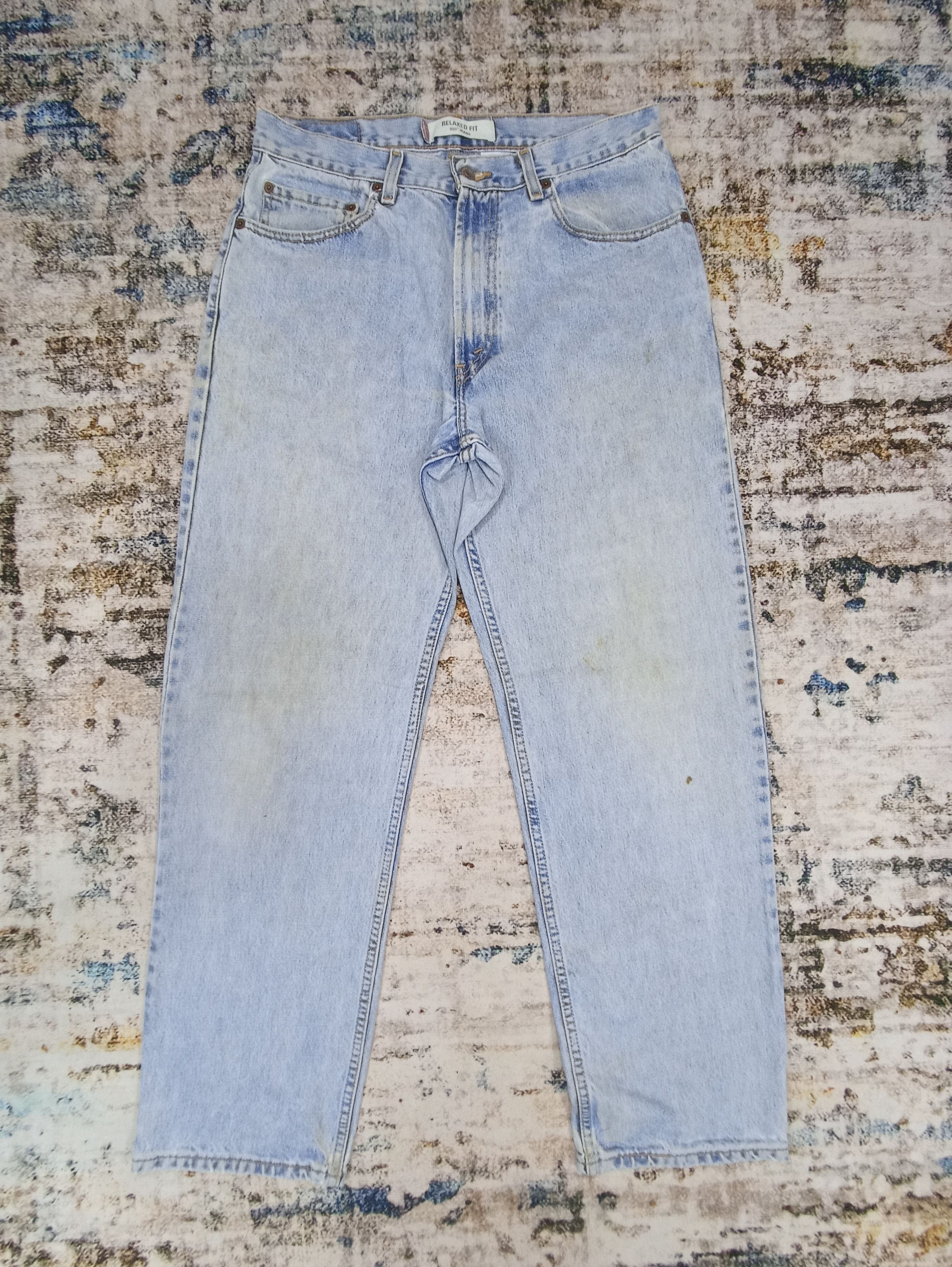Jean × Levi's × Vintage VINTAGE LEVI'S 550 JEANS - J072 Size US 34 / EU 50 - 1 Thumbnail