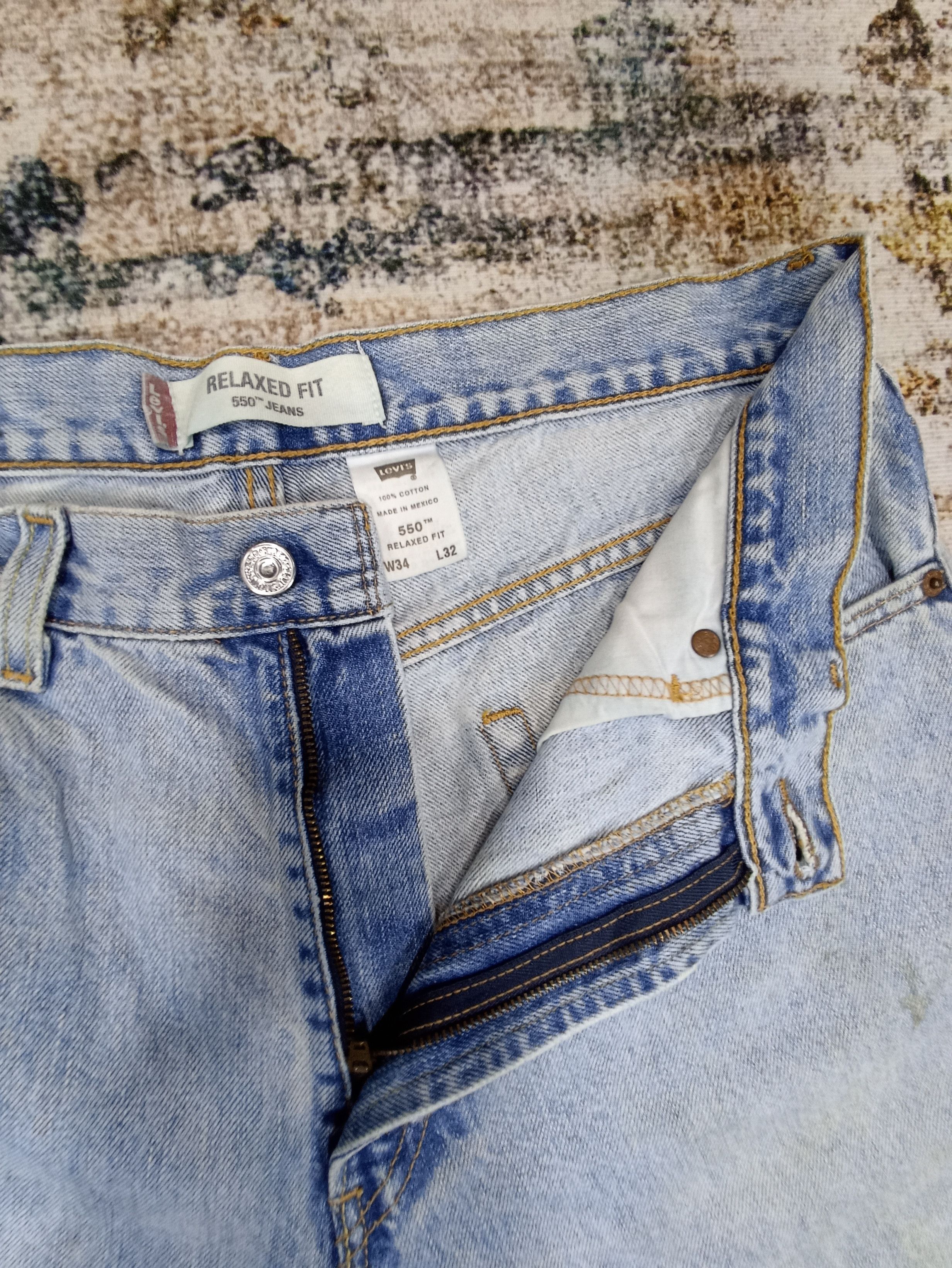 Jean × Levi's × Vintage VINTAGE LEVI'S 550 JEANS - J072 Size US 34 / EU 50 - 3 Thumbnail