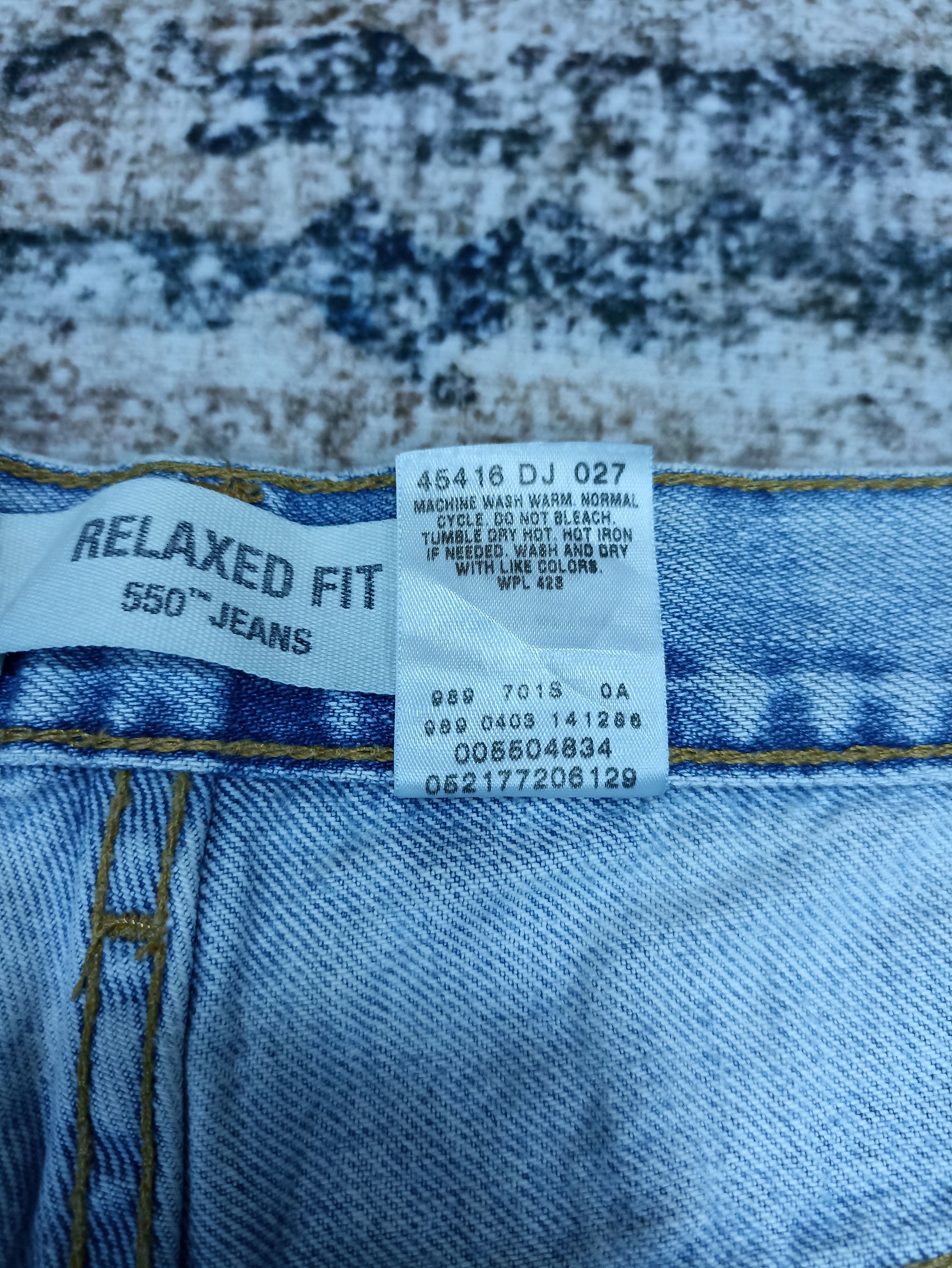 Jean × Levi's × Vintage VINTAGE LEVI'S 550 JEANS - J072 Size US 34 / EU 50 - 5 Thumbnail