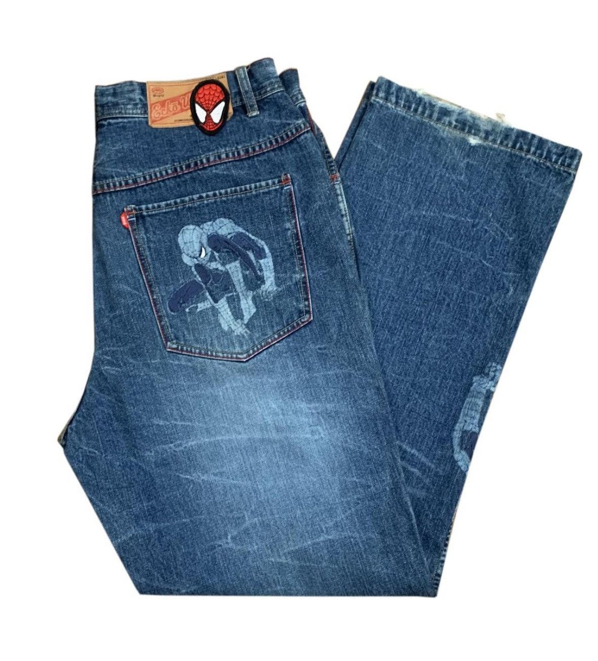 Ecko Unltd. Vintage Eckō Unltd Spider-Man Jeans (Size 36) | Grailed