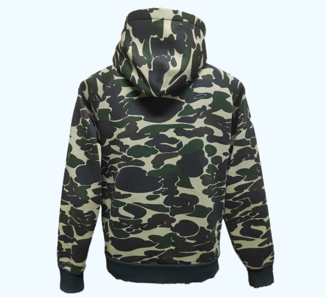 Carhartt × Carhartt Wip × Vintage Vintage Y2k Carhatt Camo Sweater Hoodie Zipper Size US M / EU 48-50 / 2 - 16 Thumbnail