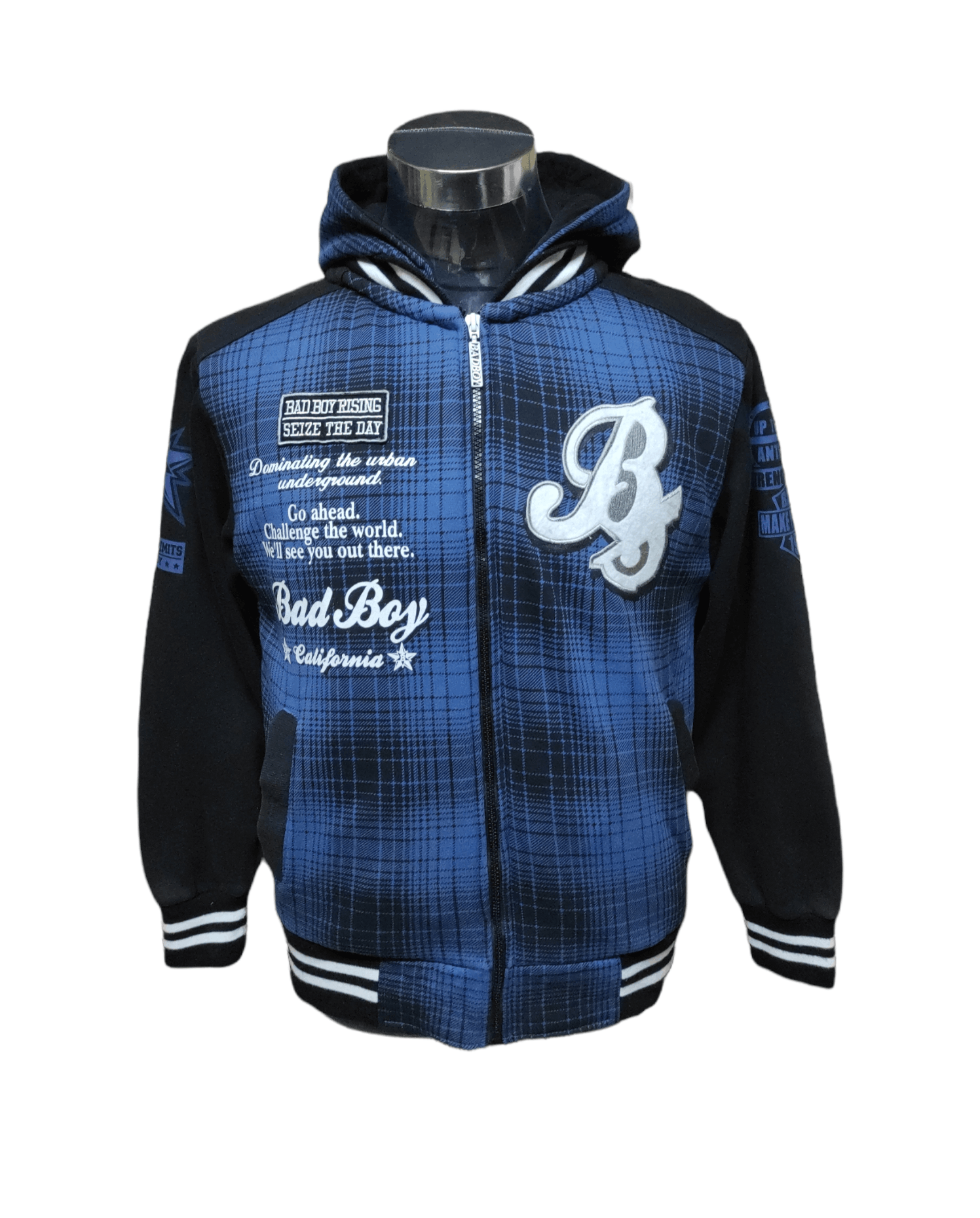 Vintage Vintage Bad Boy Varsity Jacket Grailed