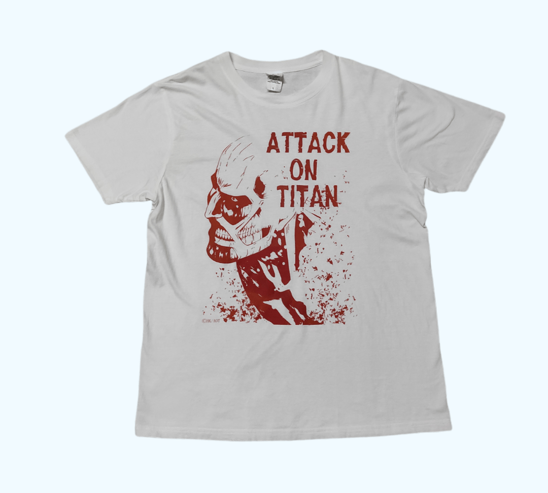 Anime × Seditionaries × Vintage Rare Vintage Attack On Titan anime shirt Size US L / EU 52-54 / 3 - 1 Thumbnail