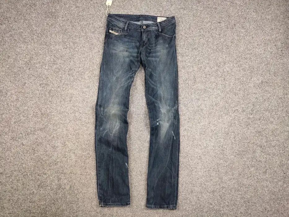 Diesel Vintage Y2K New Diesel News Distressed Denim Jeans Size US 30 / EU 46 - 5 Thumbnail