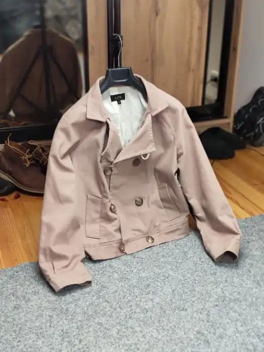 A.P.C. A.P.C. Paris Womens Double Breasted Cotton Short Coat Jacket Size S / US 4 / IT 40 - 10 Thumbnail