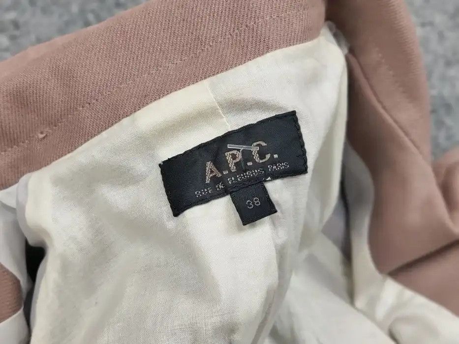 A.P.C. A.P.C. Paris Womens Double Breasted Cotton Short Coat Jacket Size S / US 4 / IT 40 - 9 Thumbnail