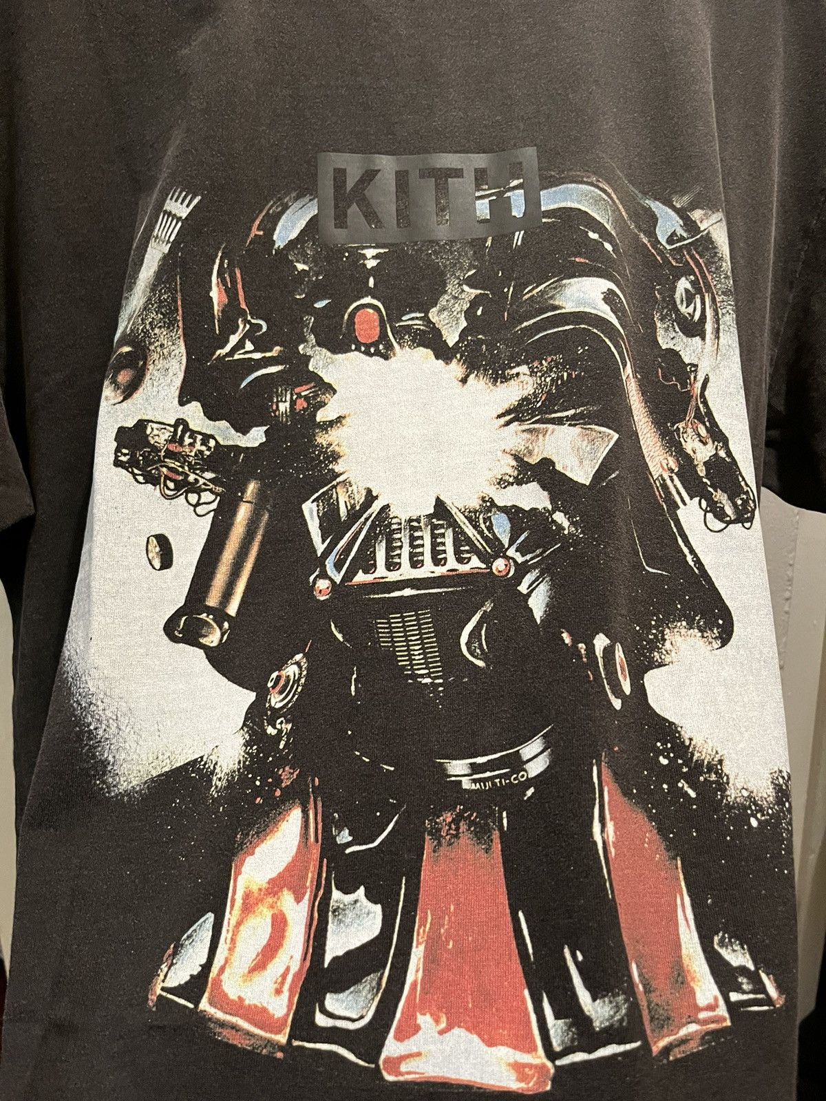 Kith Kith Star Wars exploding Darth Vader t-shirt | Grailed