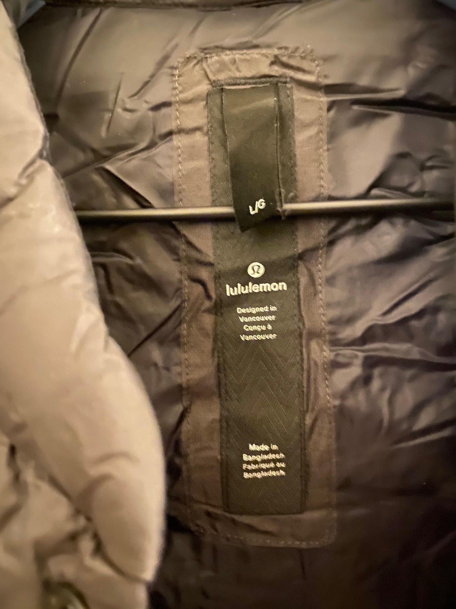 Lululemon Lululemon Snap Down Jacket - Onyx/Black Large Size US L / EU 52-54 / 3 - 4 Thumbnail
