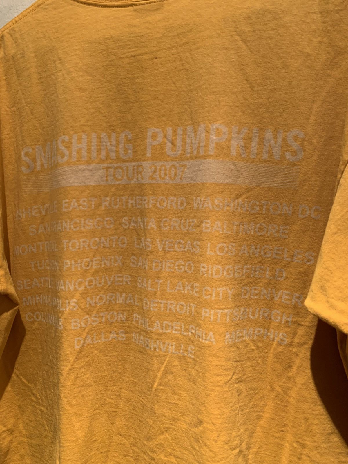 Band Tees *RARE* Vintage Smashing Pumpkins Tour 2007 Band T-Shirt - XL Size US XL / EU 56 / 4 - 4 Thumbnail