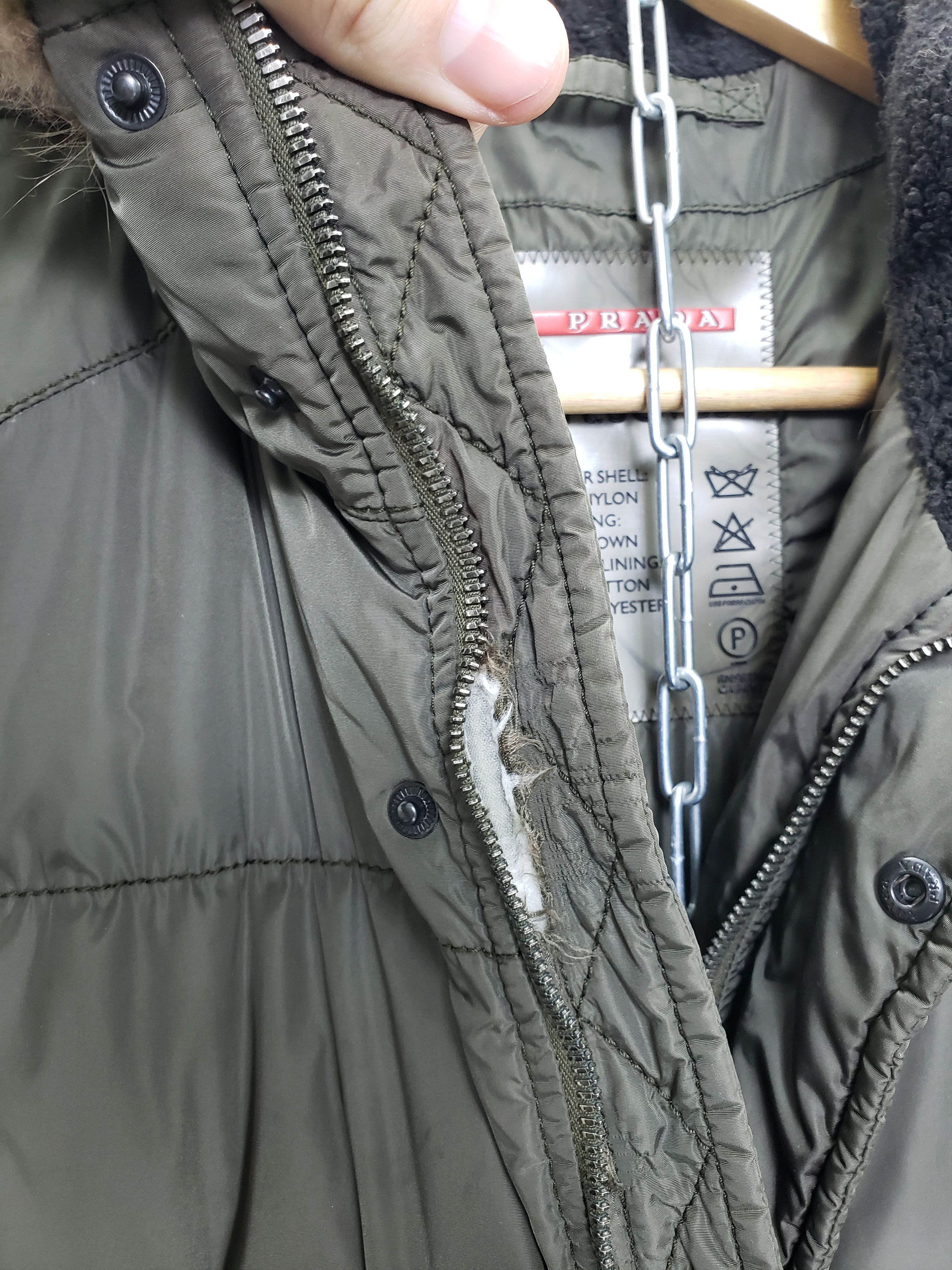 Prada Prada active sport puffer parka jacket M Size US M / EU 48-50 / 2 - 12 Thumbnail