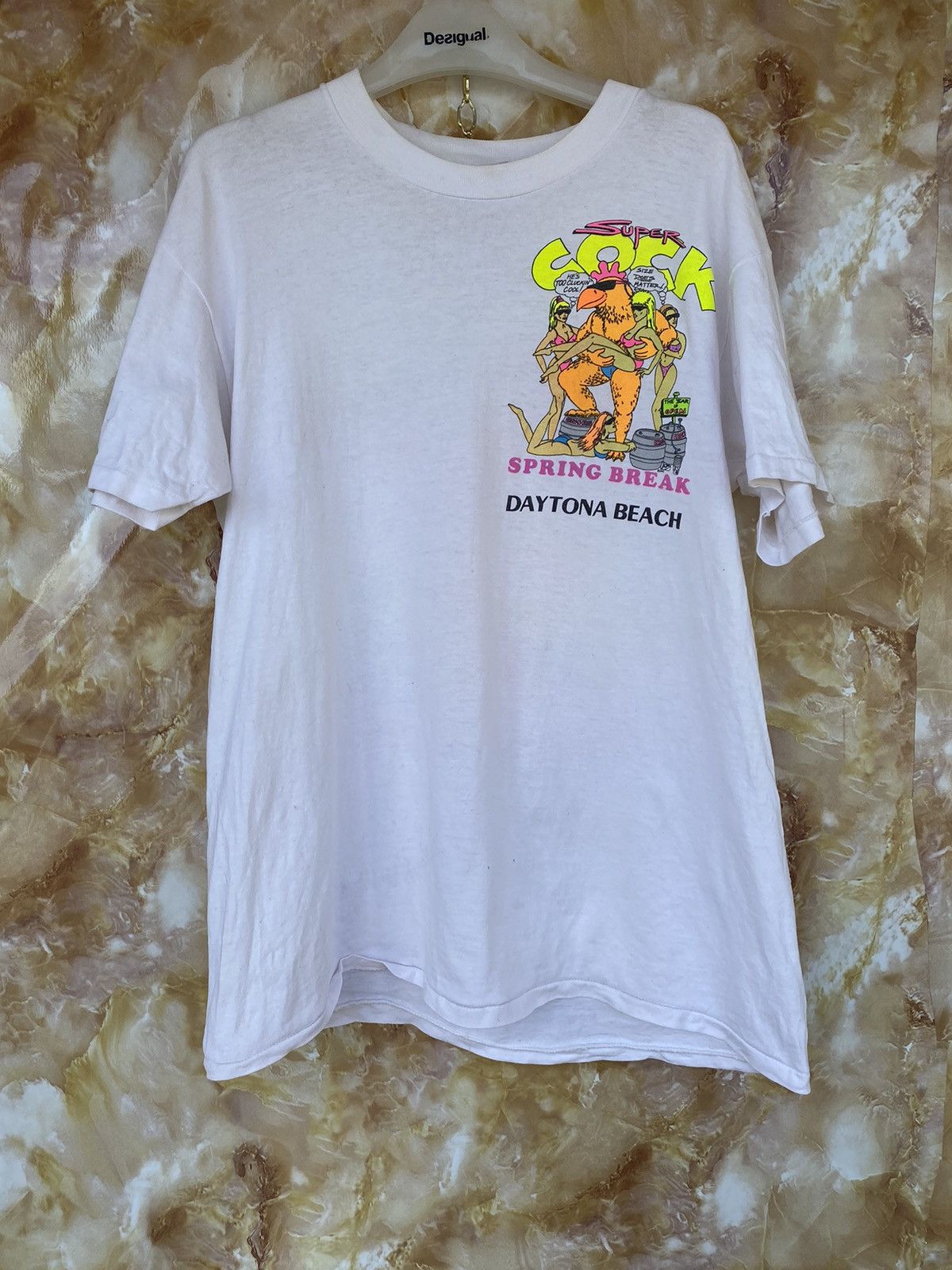 Other 1991 Super Cock vintage sex porno print muscle t-shirt tee Size US L / EU 52-54 / 3 - 10 Thumbnail