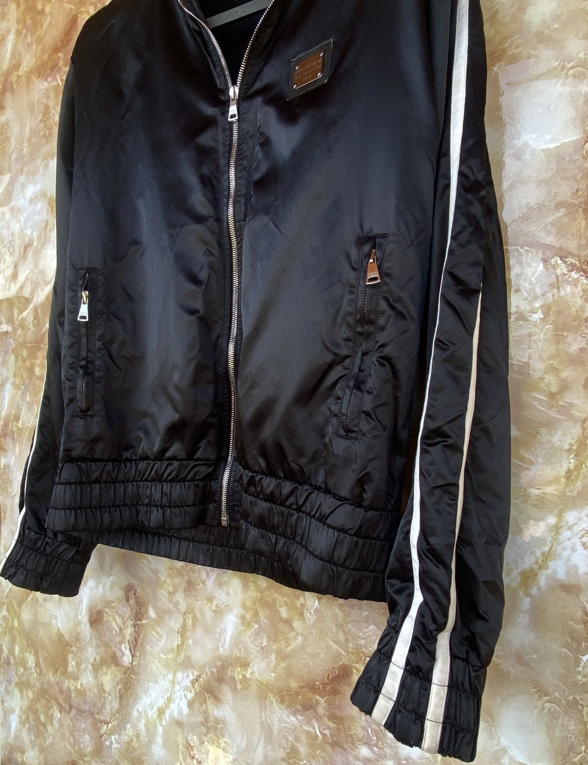Dolce & Gabbana Dolce & Gabbana logo boxer bomber jacket track Size US L / EU 52-54 / 3 - 8 Thumbnail