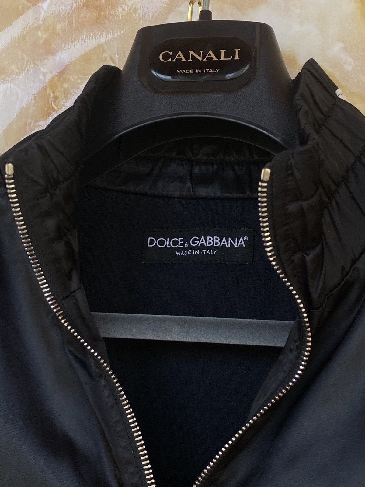 Dolce & Gabbana Dolce & Gabbana logo boxer bomber jacket track Size US L / EU 52-54 / 3 - 7 Thumbnail