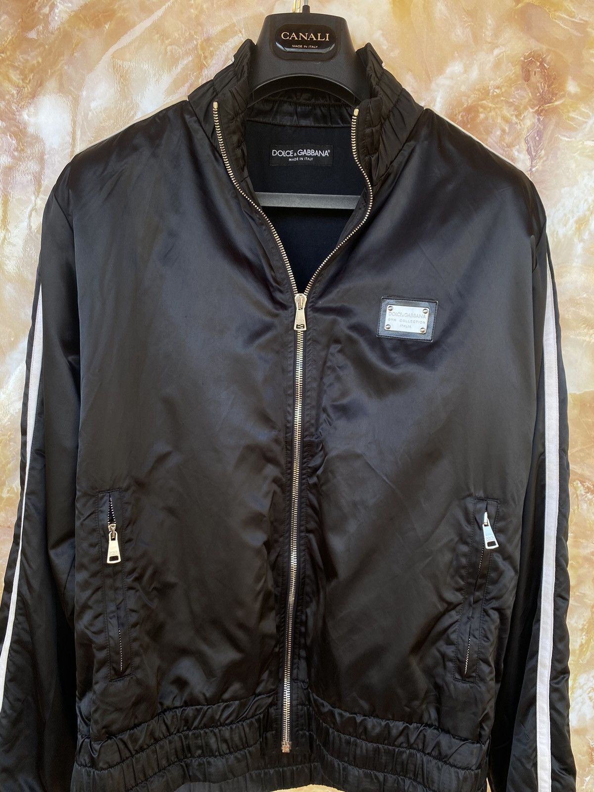 Dolce & Gabbana Dolce & Gabbana logo boxer bomber jacket track Size US L / EU 52-54 / 3 - 4 Thumbnail