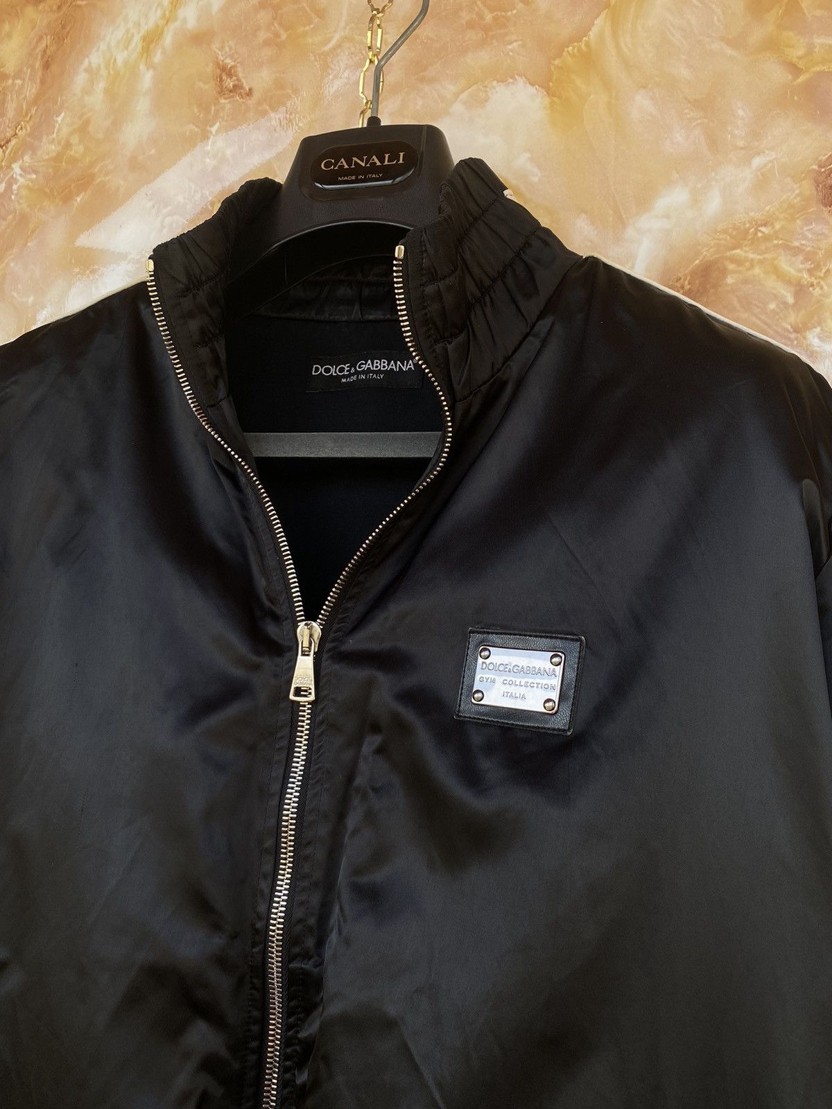 Dolce & Gabbana Dolce & Gabbana logo boxer bomber jacket track Size US L / EU 52-54 / 3 - 5 Thumbnail