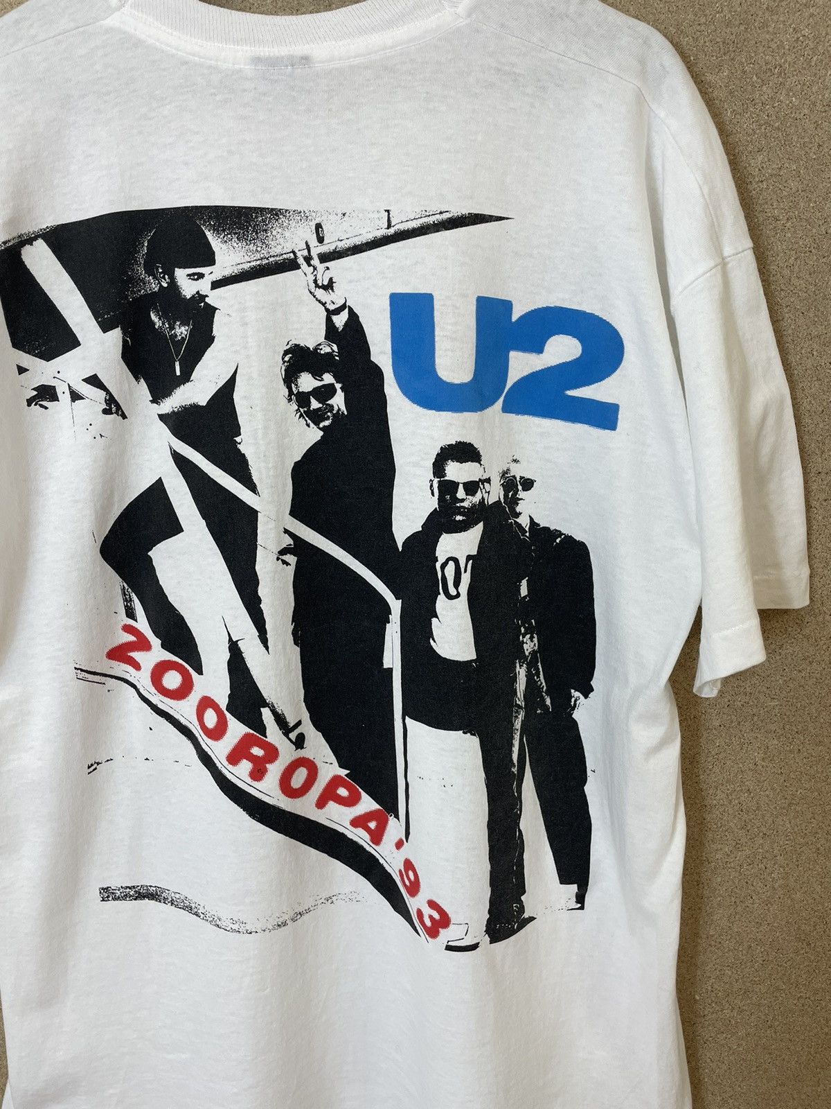 Band Tees × Vintage Vintage U2 Zooropa Tour 1993 Tee - XL Size US XL / EU 56 / 4 - 6 Thumbnail