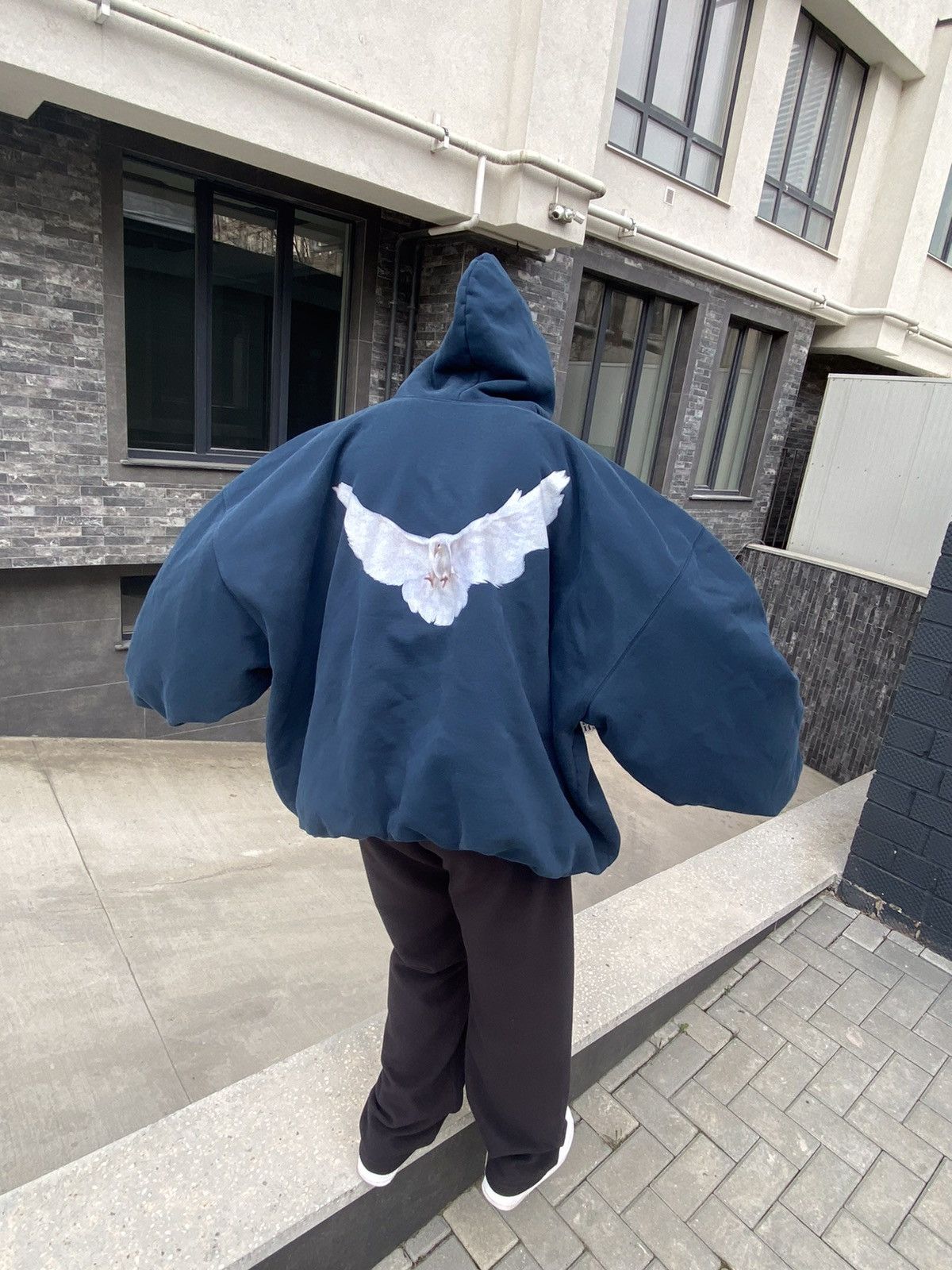 Gap Yeezy Gap Engineered by Balenciaga Dove Hoodie | Grailed