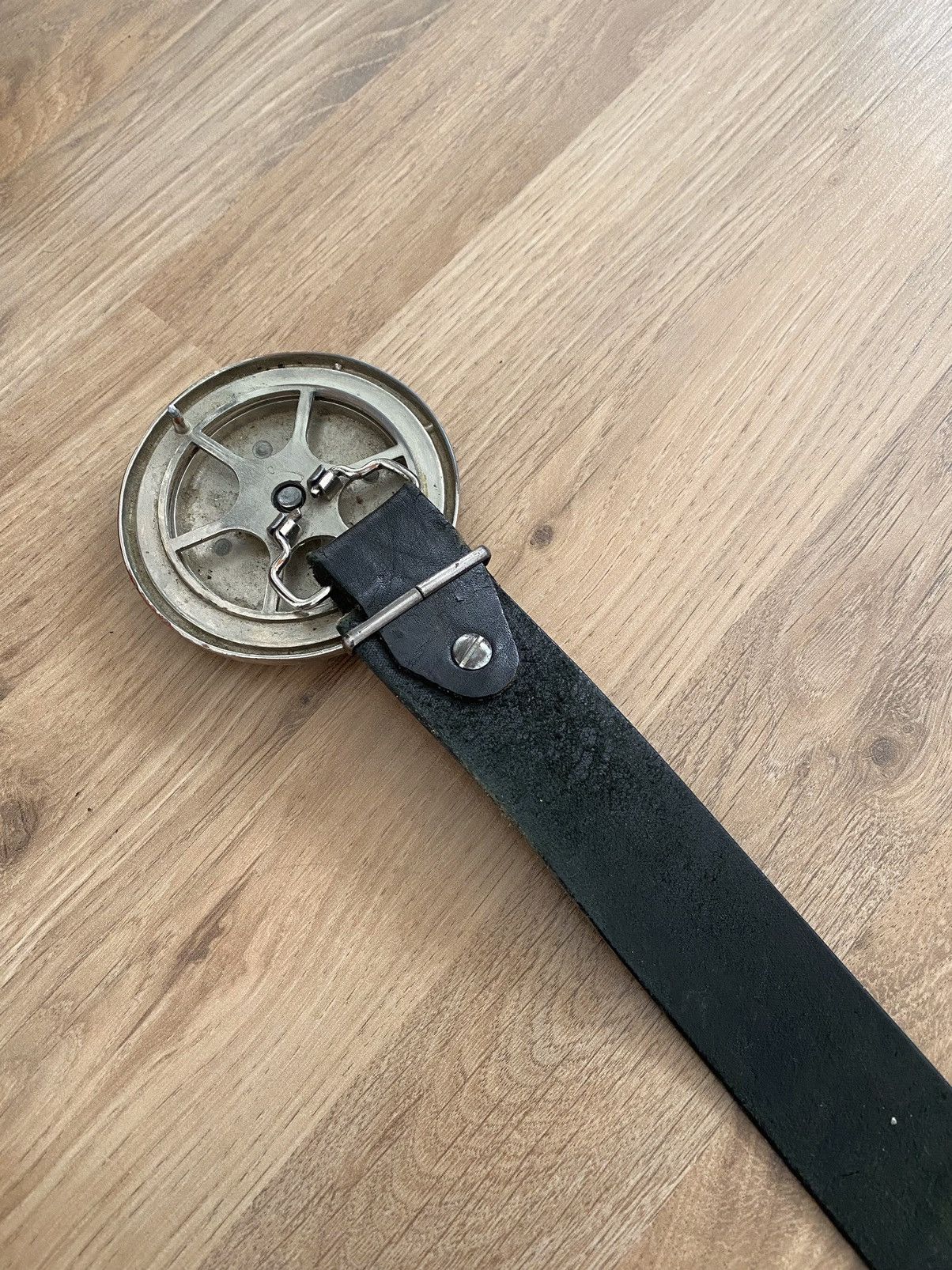 Vintage 90s Drip Rap Dollar Leather Belt y2k Size ONE SIZE - 13 Thumbnail