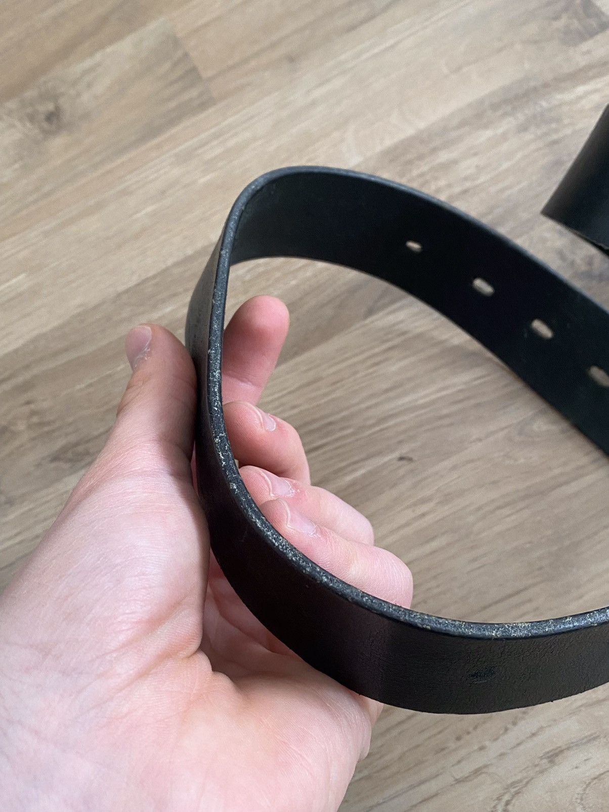 Vintage 90s Drip Rap Dollar Leather Belt y2k Size ONE SIZE - 15 Thumbnail