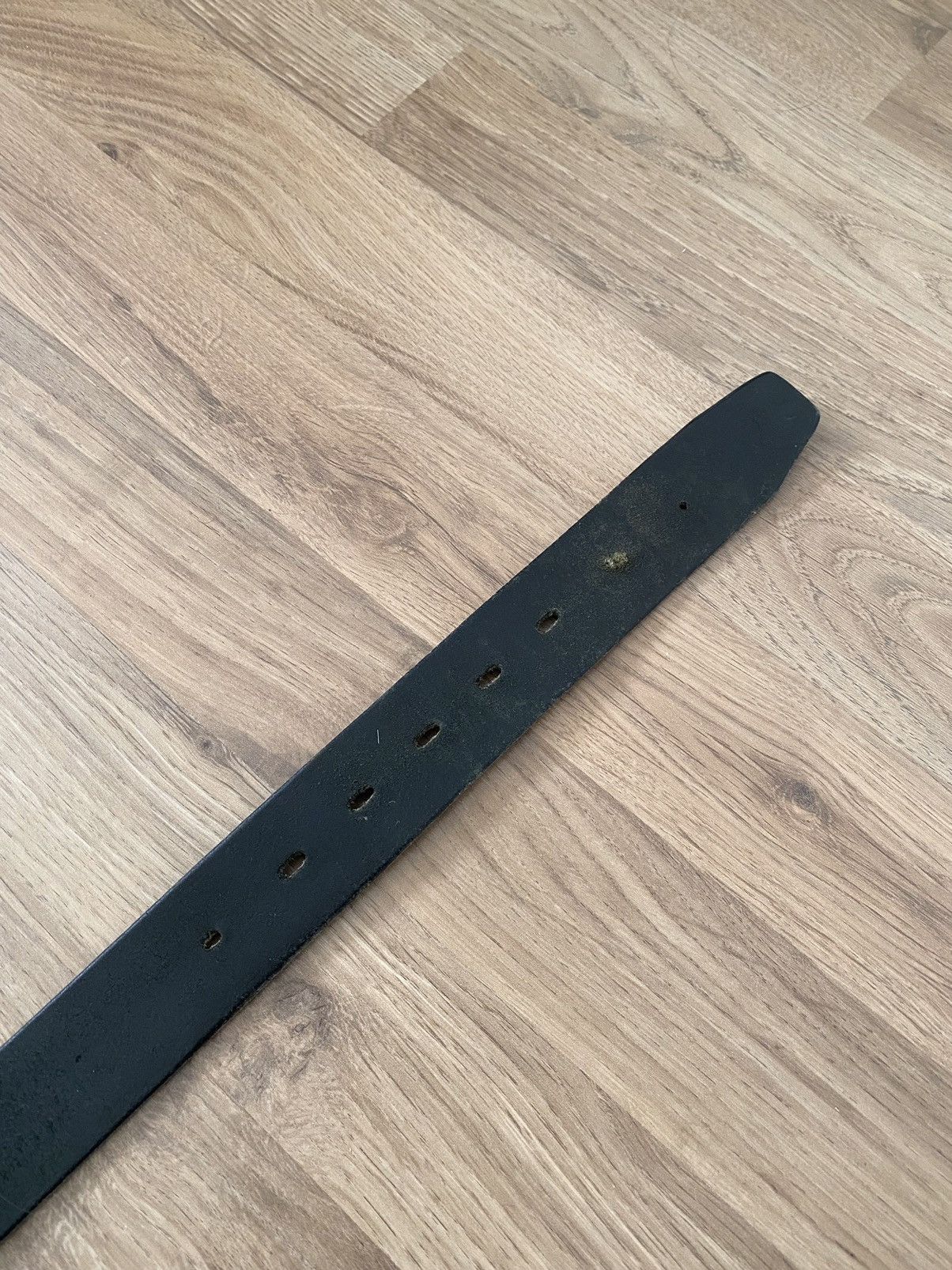 Vintage 90s Drip Rap Dollar Leather Belt y2k Size ONE SIZE - 14 Thumbnail