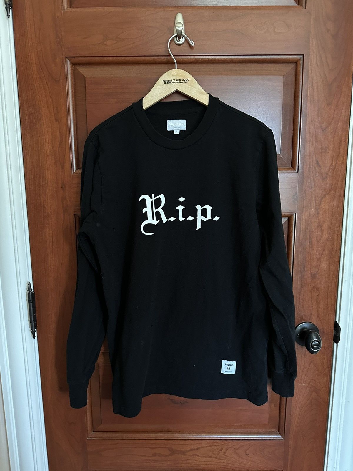 Supreme Supreme RIP Longsleeve Fw2016 Size US M / EU 48-50 / 2 - 1 Thumbnail