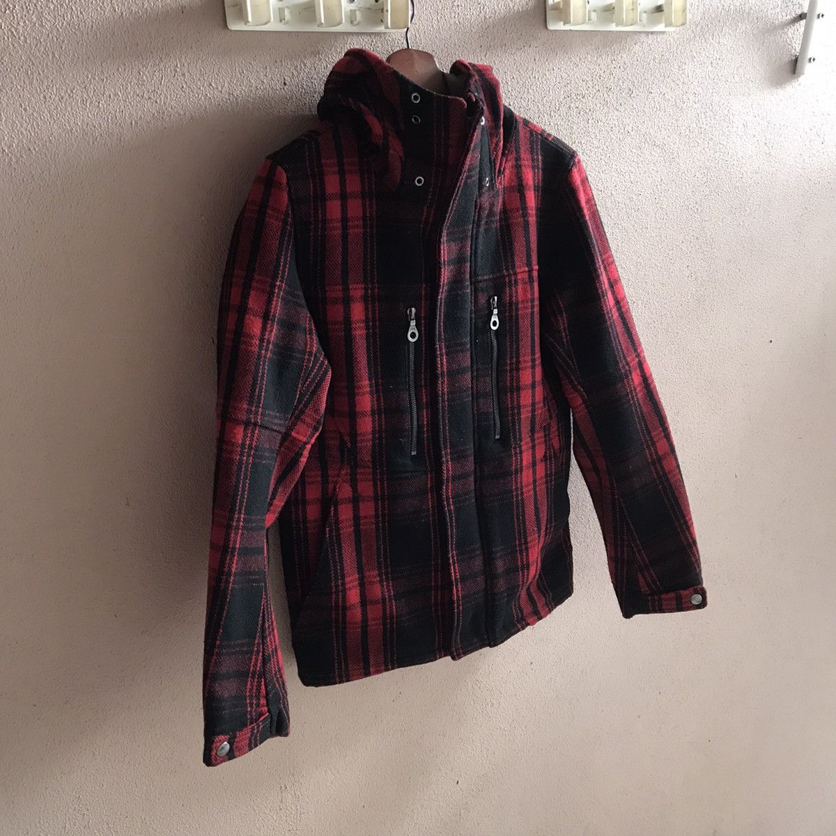 Seditionaries × Yohji Yamamoto Paranoid XS plaid seditionaries hooded jacket yohji yamanoto Size US XS / EU 42 / 0 - 3 Thumbnail