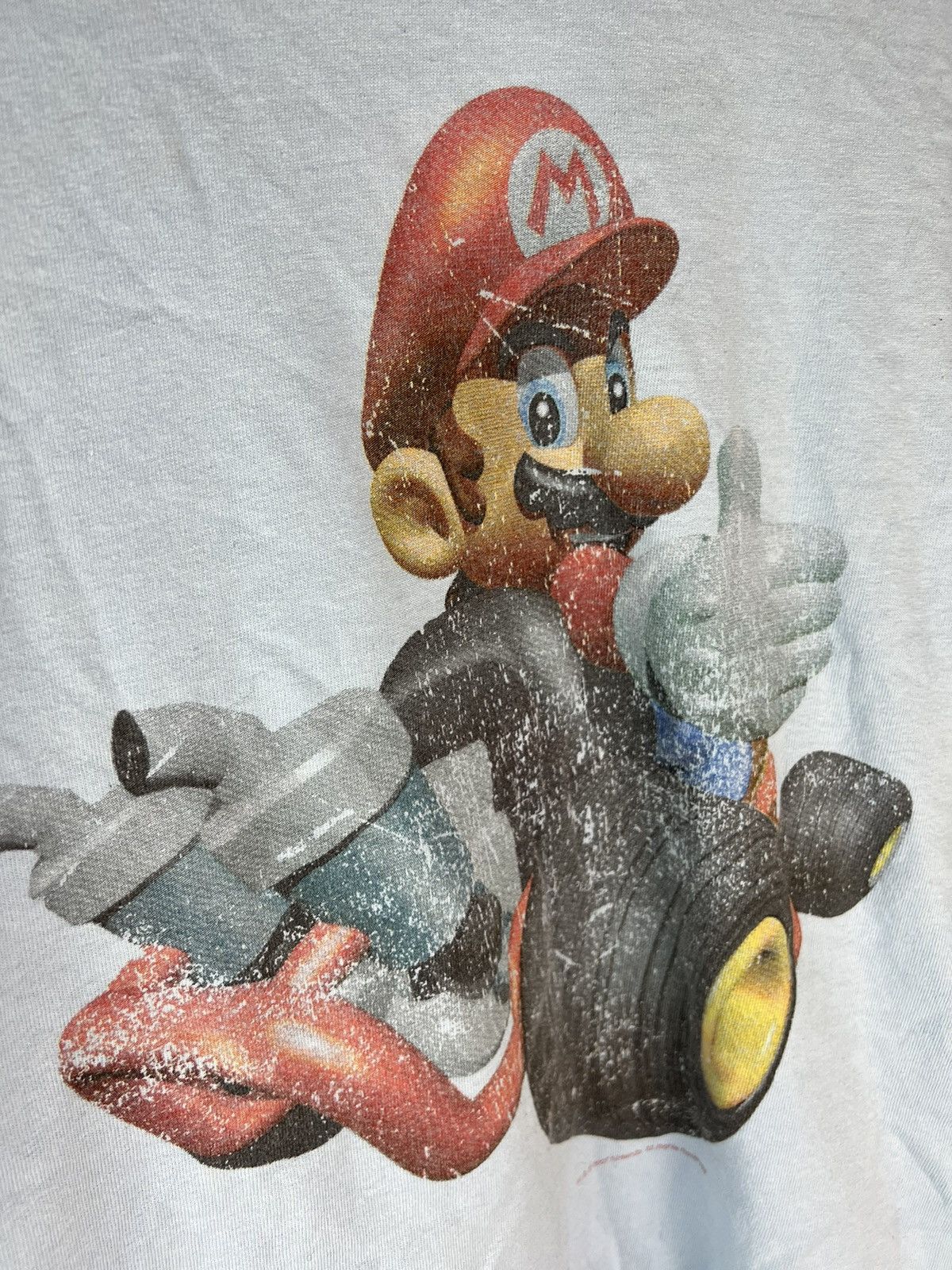 Nintendo Vintage Nintendo Super Mario Kart 2007 game tshirt Size US S / EU 44-46 / 1 - 3 Thumbnail