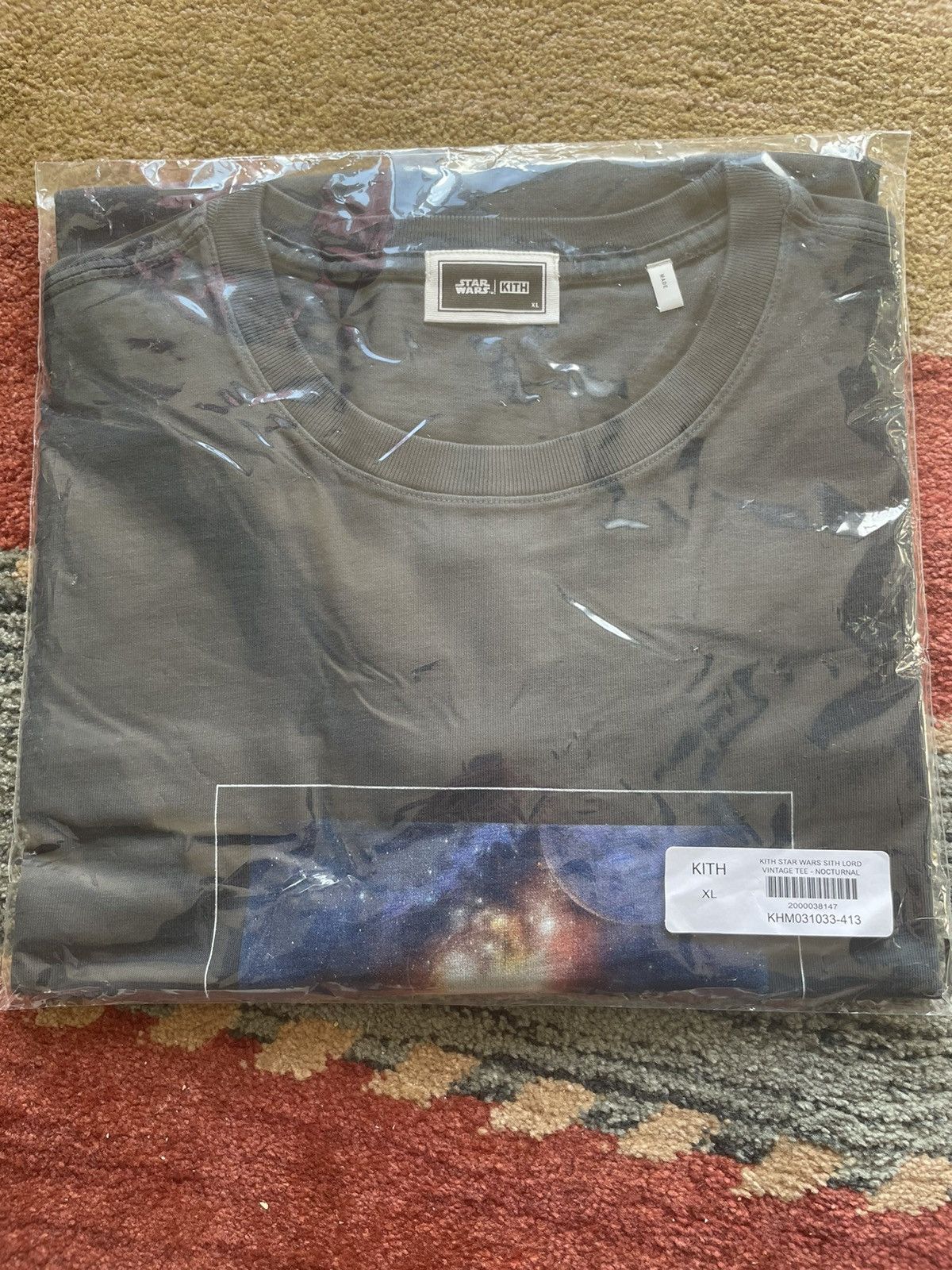 Kith x Star Wars Sith Lord Nocturnal Vintage Tee - www.disolcolor.com