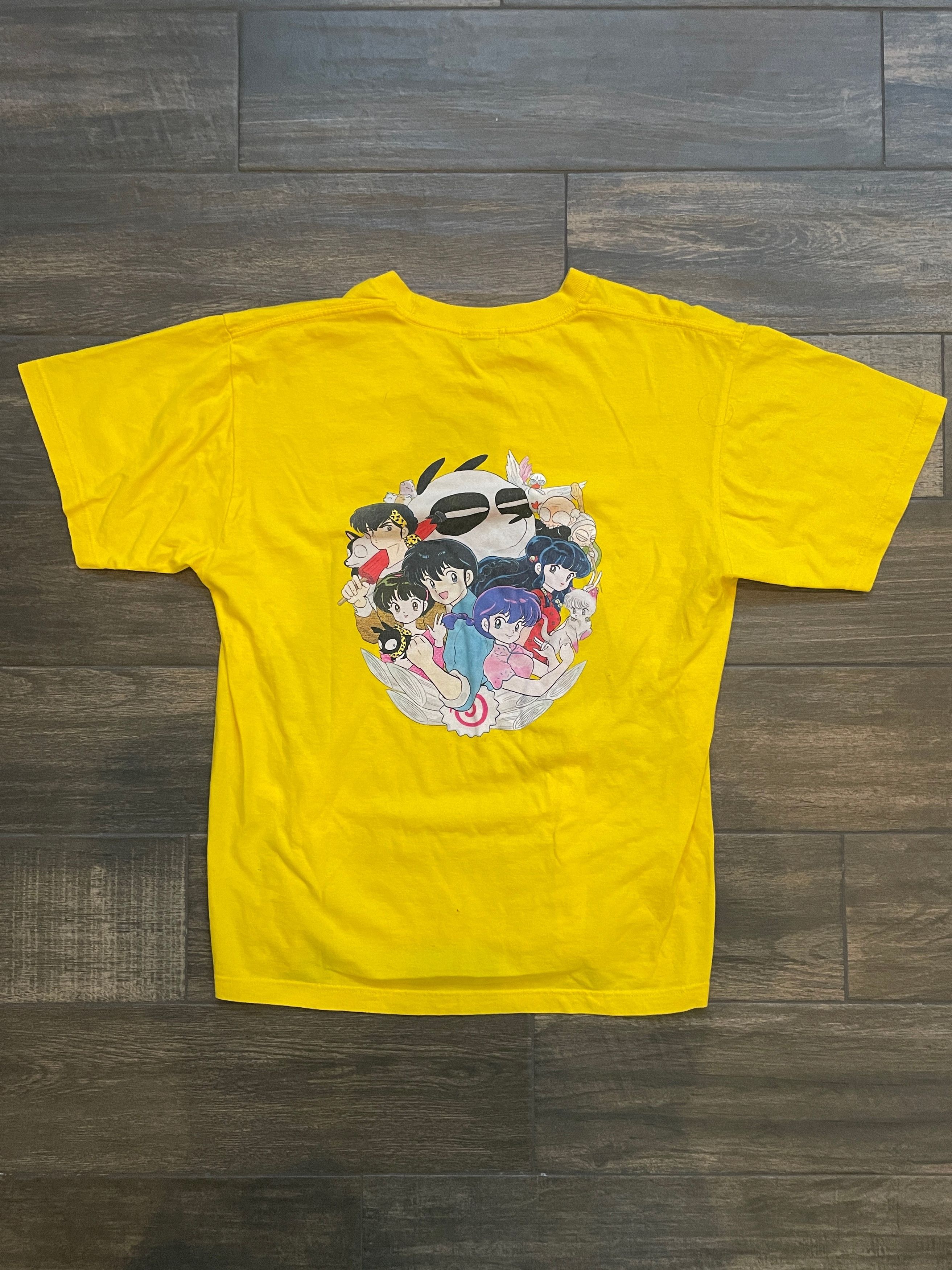Japanese Brand Vintage Ranma 1/2 Anime Tee Yellow Size US M / EU 48-50 / 2 - 1 Thumbnail