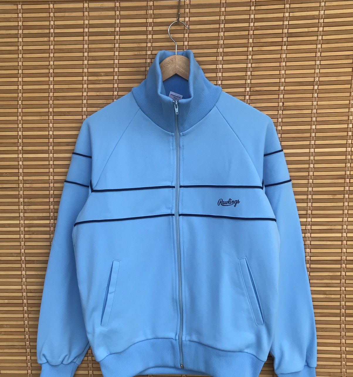 Asics × Vintage Vintage Asics X Rawlings 80s tracksuit sweater Size US M / EU 48-50 / 2 - 3 Thumbnail