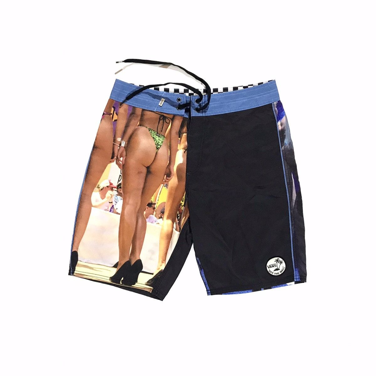 Vans × Vintage Vintage Vans Shorts Girls Printed Beach Theme Size 30 - 32 Size US 30 / EU 46 - 1 Thumbnail