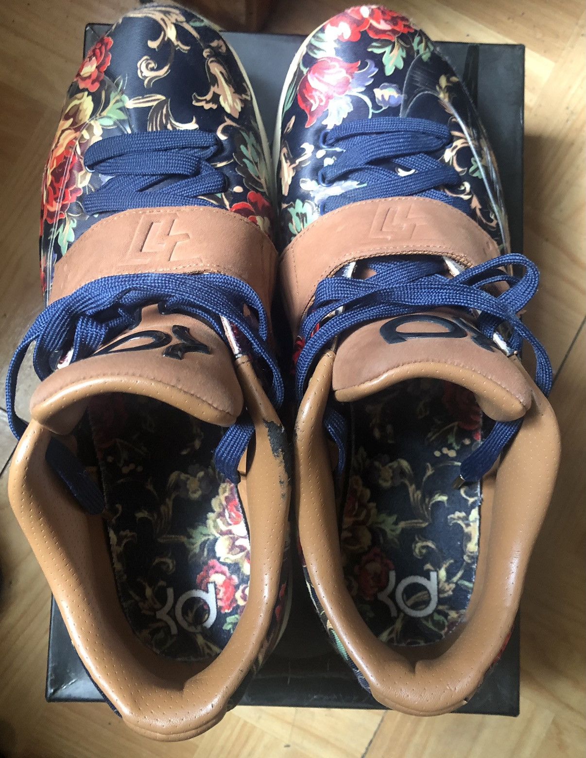 Nike Kd floral Size US 11.5 / EU 44-45 - 8 Thumbnail