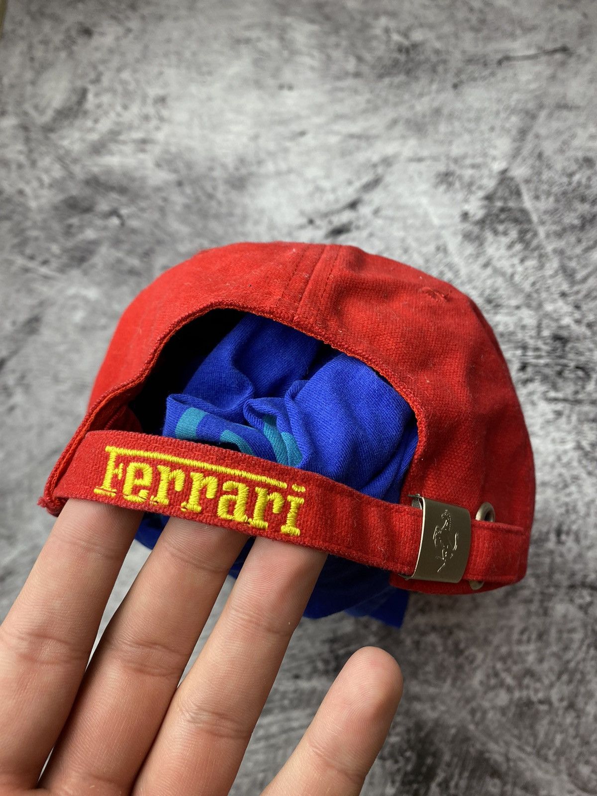 Ferrari Ferrari Red Vintage og 1999 cap Size ONE SIZE - 2 Thumbnail