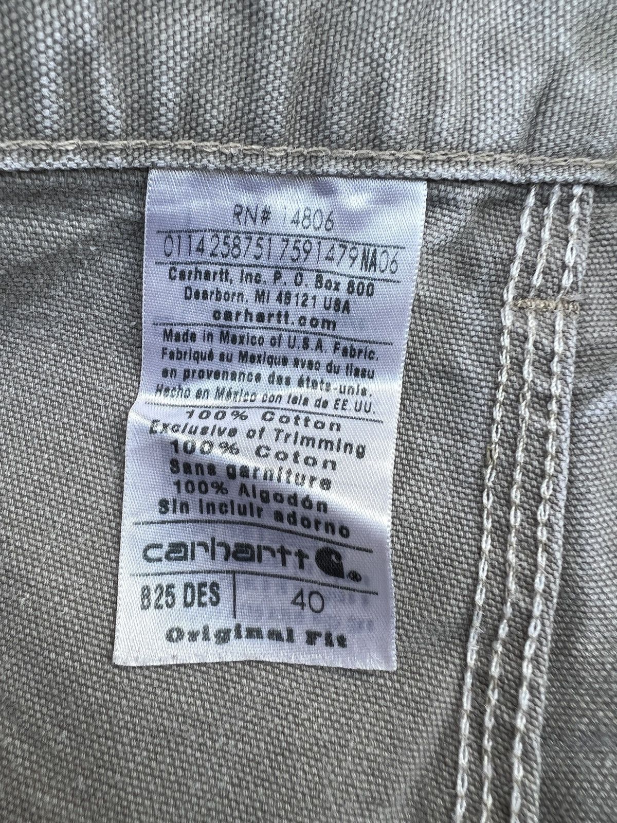 Carhartt Reworked Carhatt Utility Shorts Size US 40 / EU 56 - 8 Thumbnail